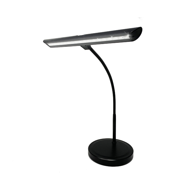 LED Piano Leuchte Klavier Lampe Noten Tisch Licht warmweiß USB Batterie schwarz 
